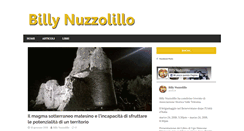 Desktop Screenshot of billynuzzolillo.it